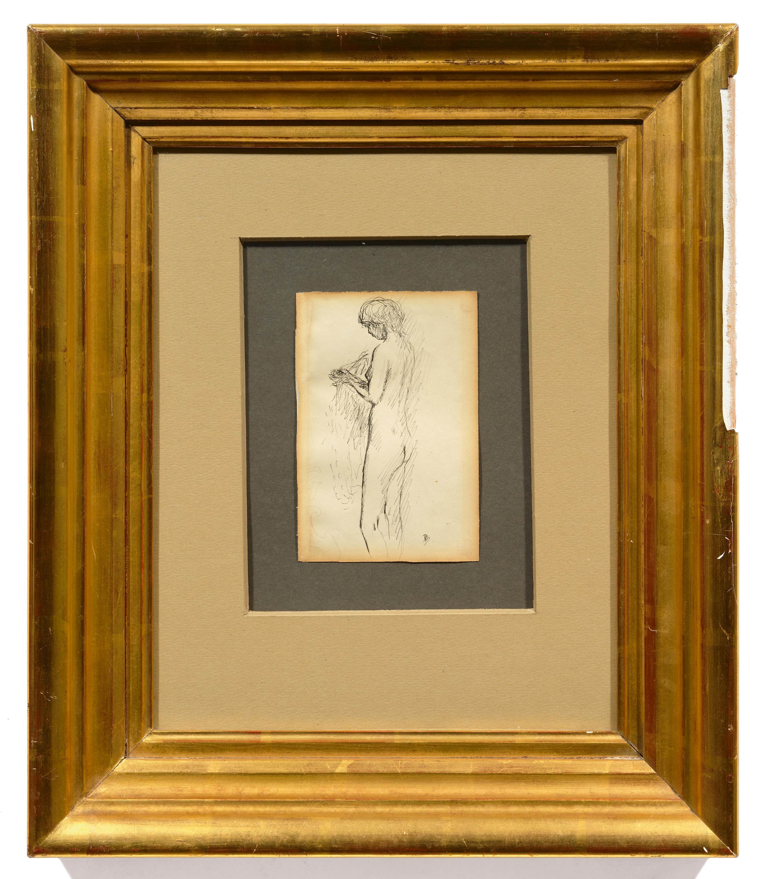 Pierre Bonnard | Nu (illustration pour le carton de L'exposition chez ...