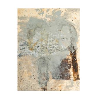 mixed media on paper - Gabriel Rivera