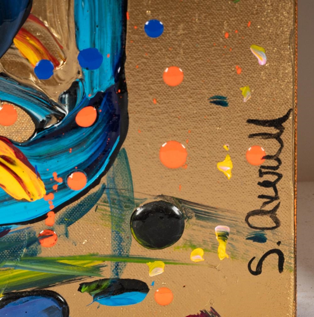 Artwork by Sue Averell, Two Works, Made of acrylic on canvas