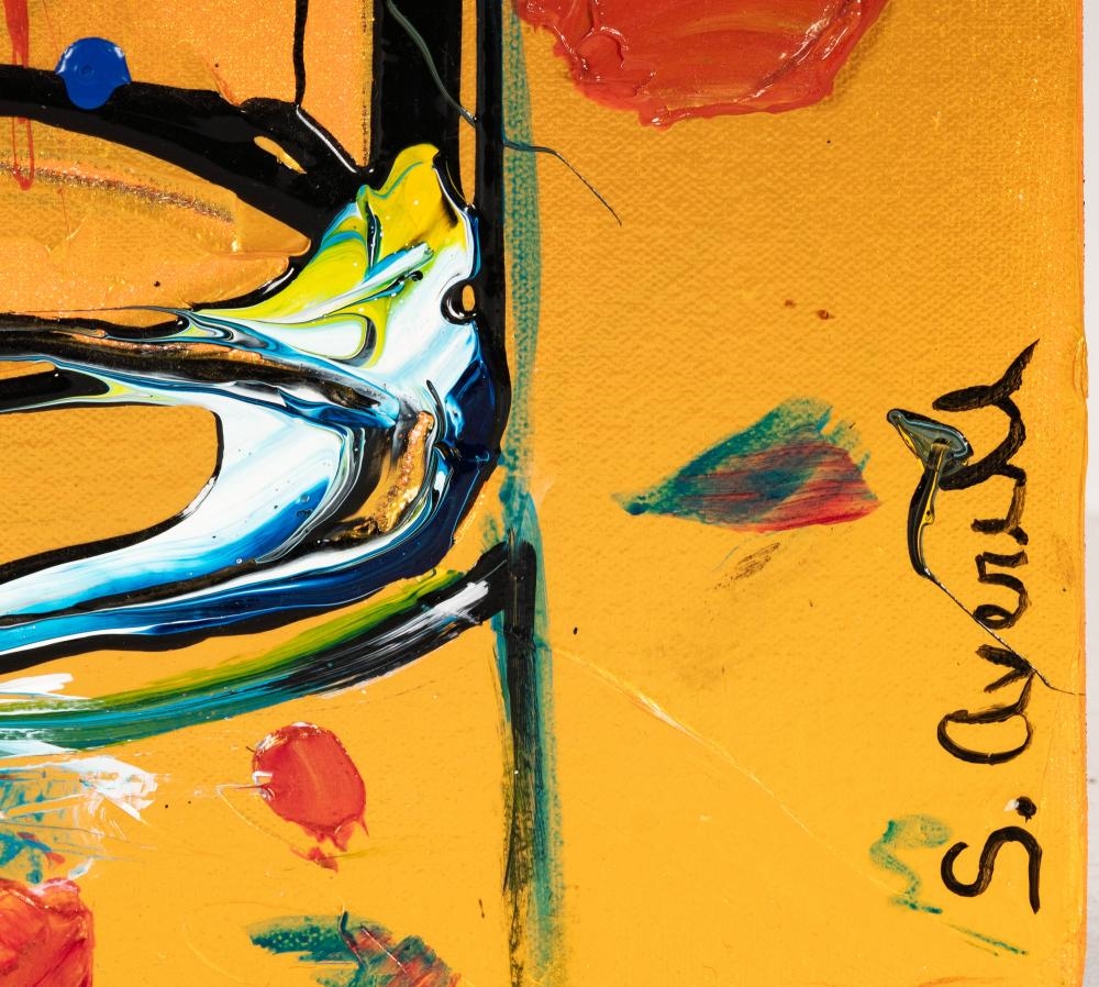 Artwork by Sue Averell, Two Works, Made of acrylic on canvas