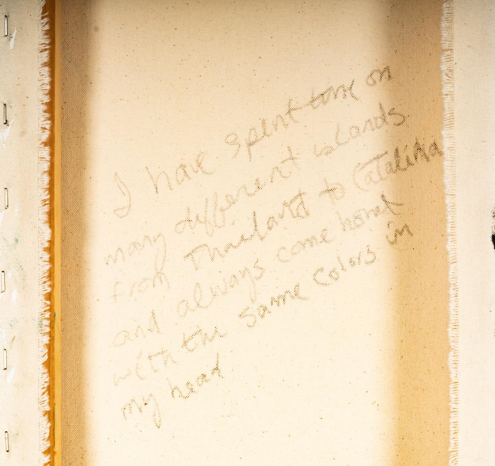 Artwork by Sue Averell, Two Works, Made of acrylic on canvas