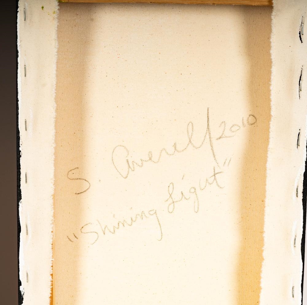 Artwork by Sue Averell, Two Works, Made of acrylic on canvas