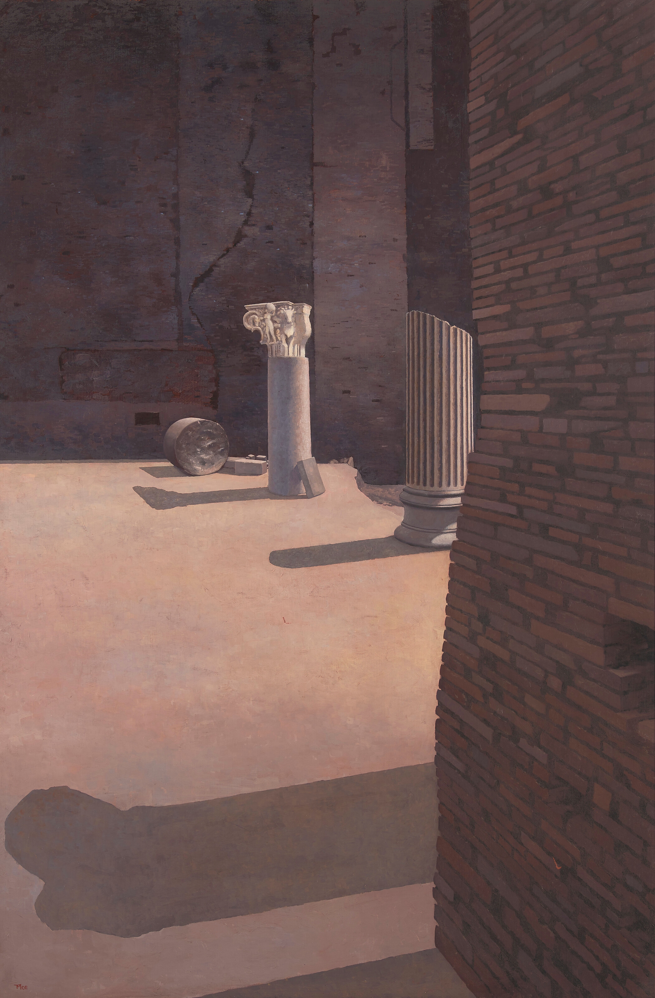 Artwork by Terje Moe, Europa, Made of oil on canvas