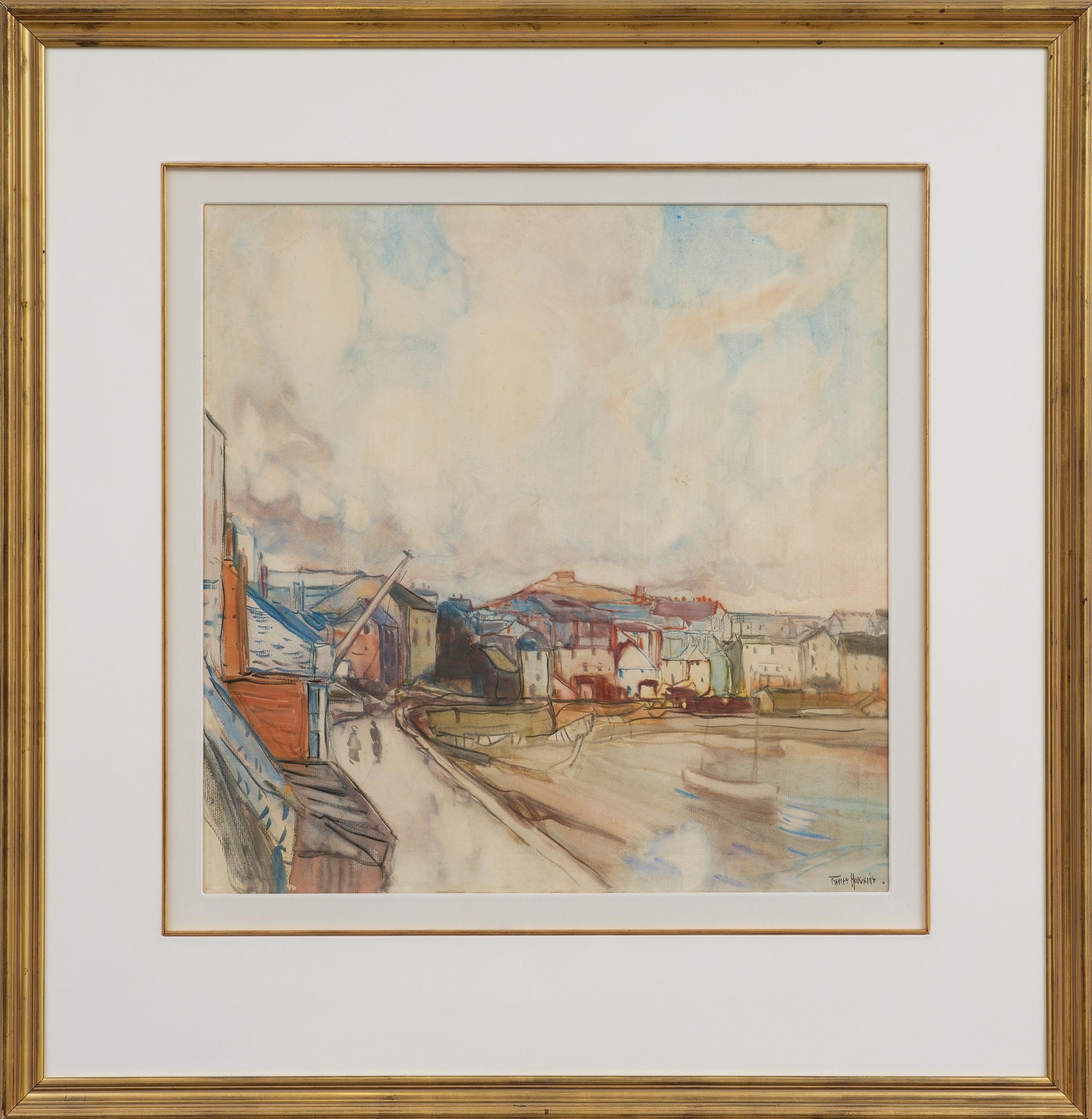 Artwork by Frances Hodgkins, St. Ives c.1915, Made of Watercolour