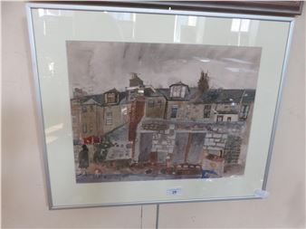 James Furneaux Watercolour circa 1978 - James Furneaux