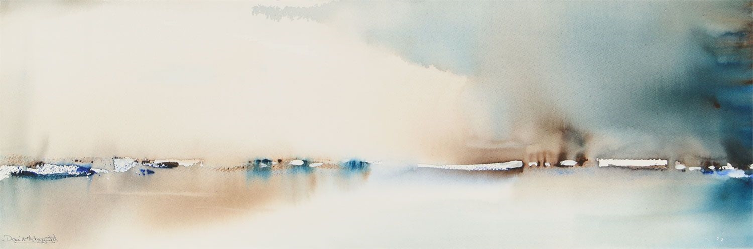 Artwork by David Fitzgerald, STORM, Made of WATERCOLOUR DRAWING