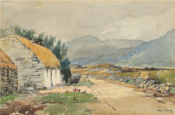 ON THE ROAD TO LETTERFRACK by Theodore James Gracey