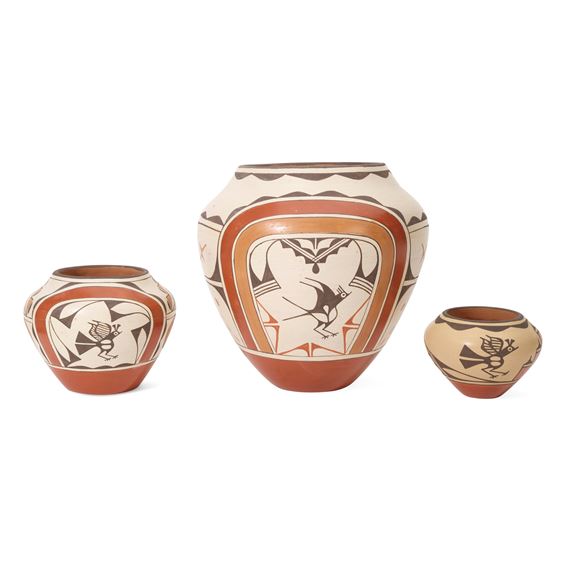 Bird-motif jars by Ruby Panana