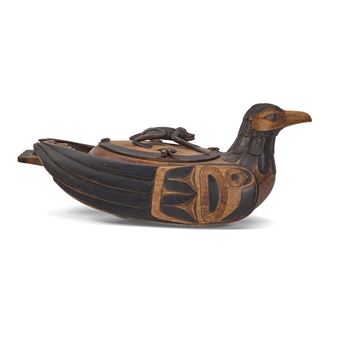 Haida Messenger Bird Taking Soul to Heaven (Frog Clan) - Ken Kidder