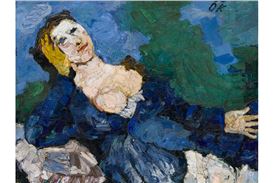 "Woman in Blue": Exploring Kokoschka's Expressionist Obsession with Alma Mahler in New Exhibition