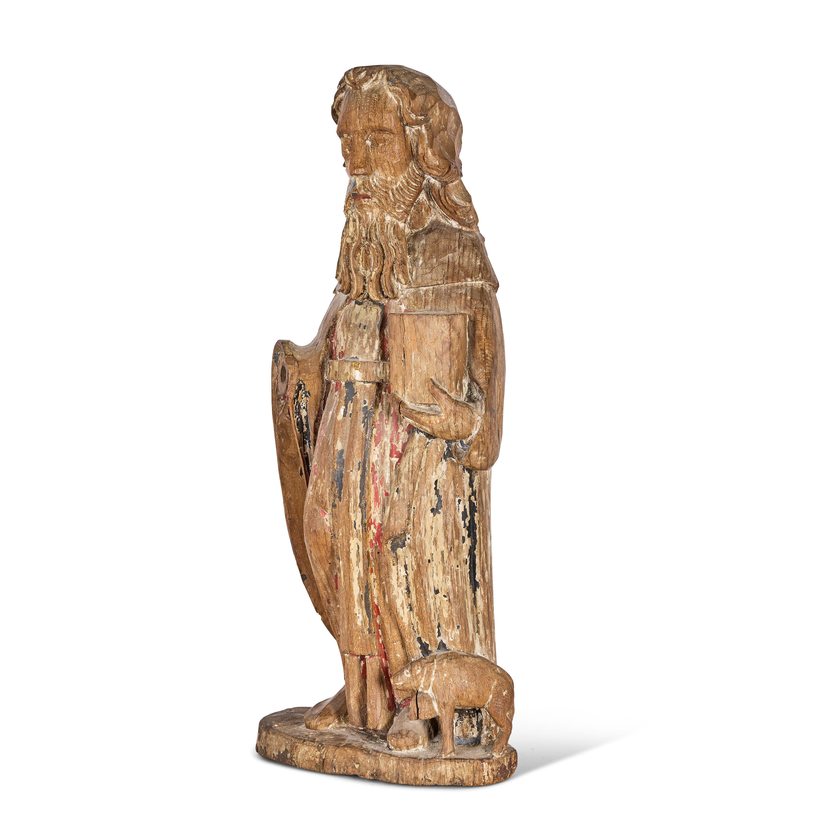 Flemish School, 16th Century | A 16th century Flemish carved oak figure ...
