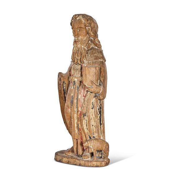 Flemish School, 16th Century | A 16th century Flemish carved oak figure ...