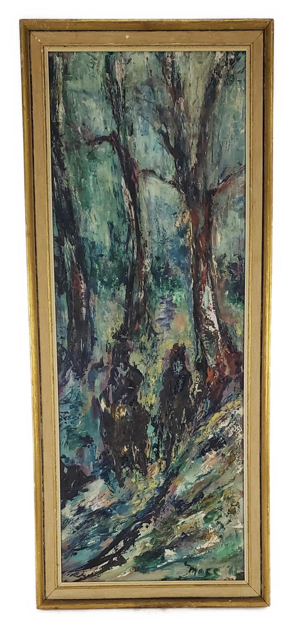 American School, 20th Century | Expressionist Forest Trees | MutualArt
