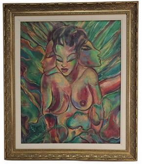 Vision of a Mujer - Carlos Enríquez Gómez