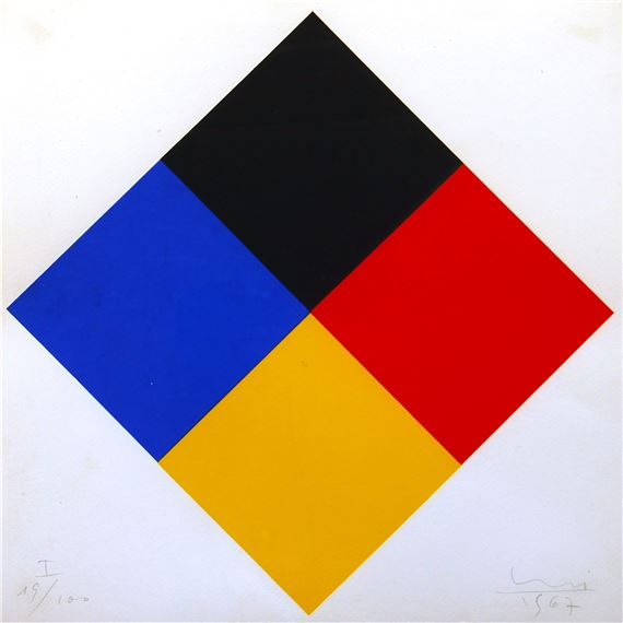 Max Bill | 7 Scarious portfolio (1967) | MutualArt