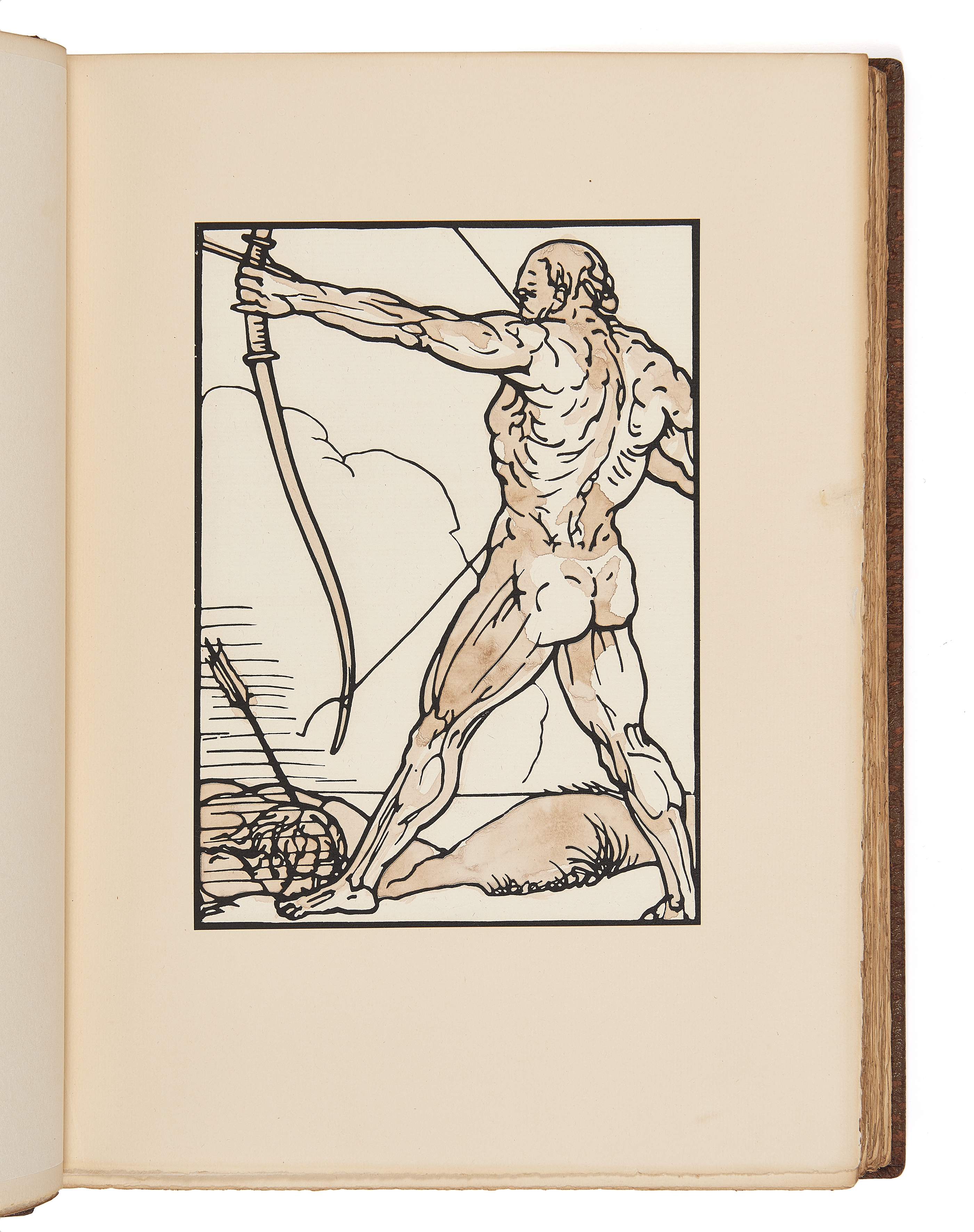 Artwork by Ambroise Vollard, BERNARD].– HOMÈRE, Made of papier vergé