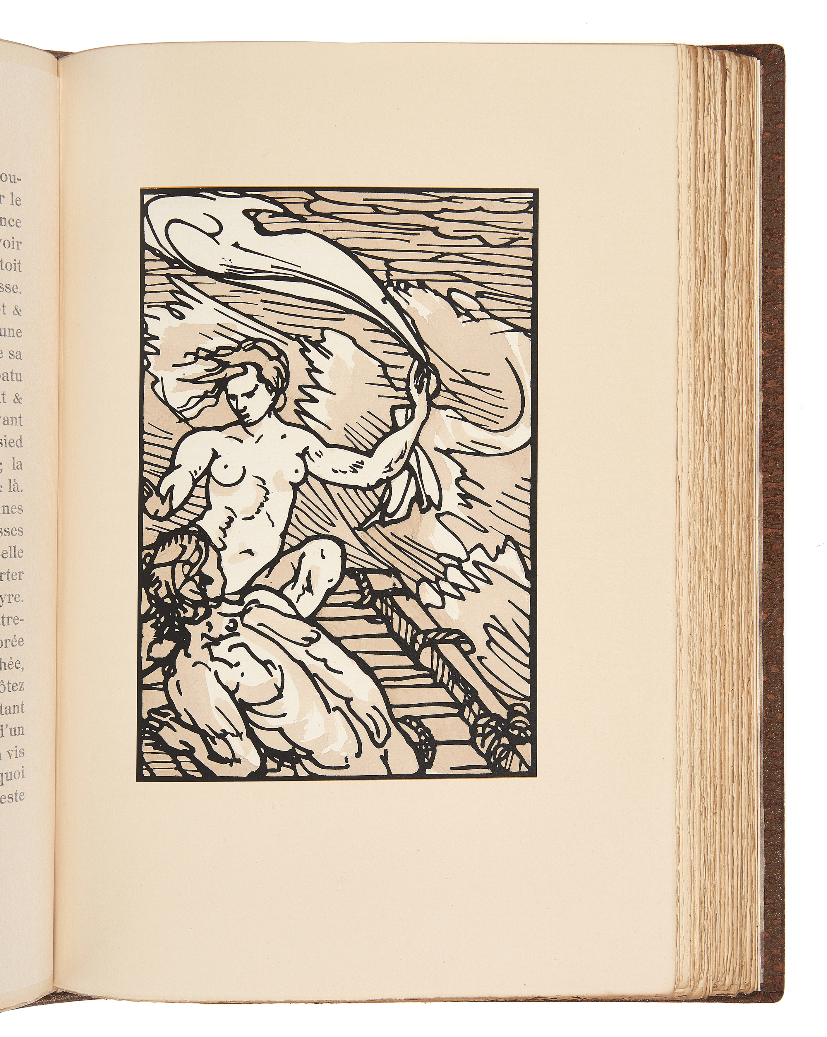 Artwork by Ambroise Vollard, BERNARD].– HOMÈRE, Made of papier vergé