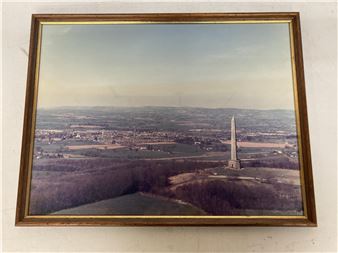 A VINTAGE FRAMED AND  OF A HISTORIC MONUMENT - Luke Kynaston