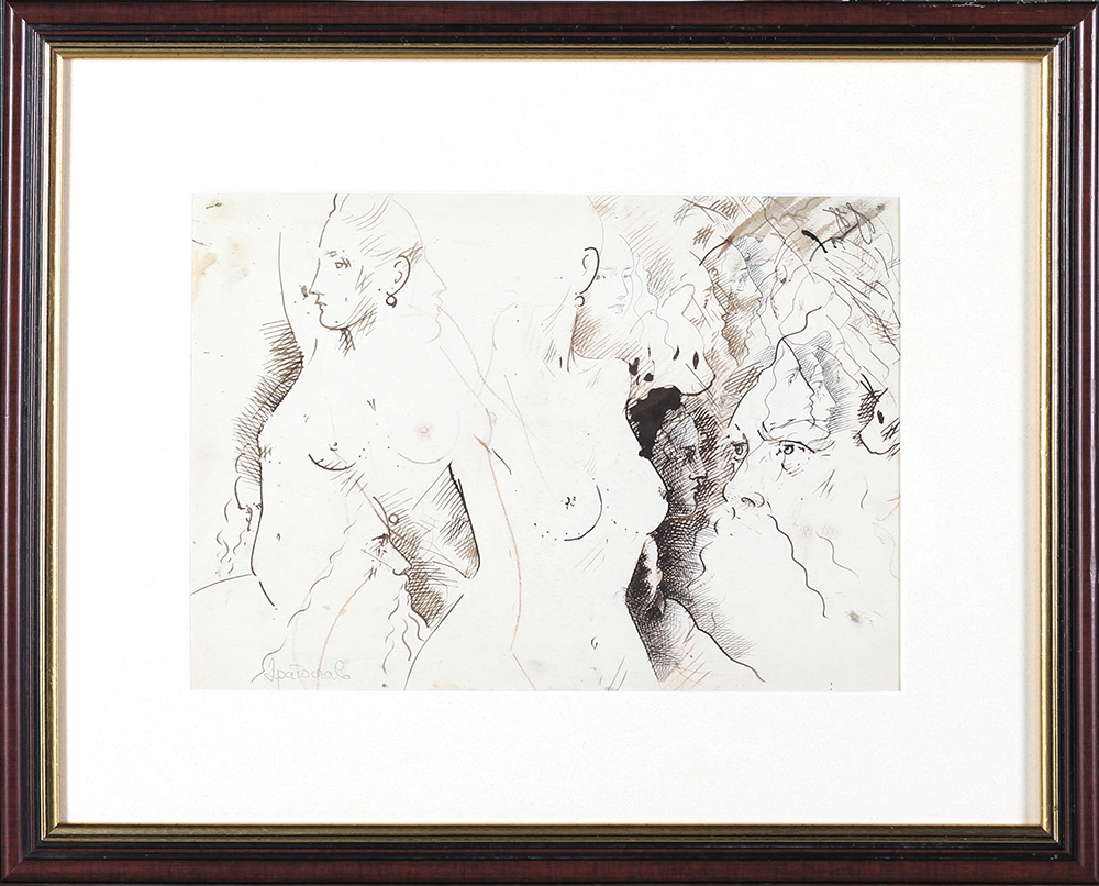 Artwork by Dragoslav Živkovic, Aktovi