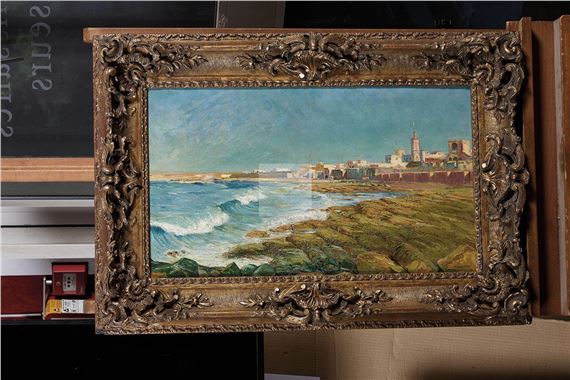 Vue de Mogador by Joseph Félix Bouchor