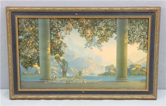 PARRISH, Maxfield "Daybreak" Print by Maxfield Parrish