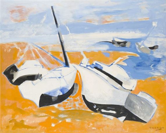 Low tide by Pierre Theron, 1985
