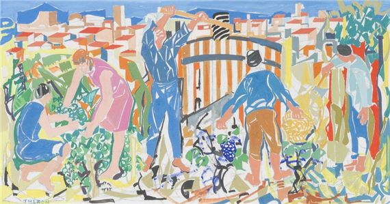 Harvest by Pierre Theron, 1962