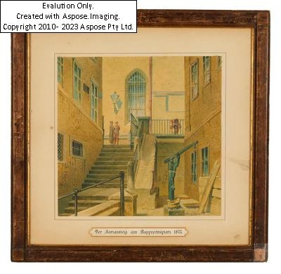 Artwork by Franz Gerasch, Franz Gerasch, Made of watercolor on paper