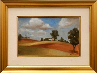 JEAN SUTHERLAND, RURAL LANDSCAPE, - Jean Parker Sutherland