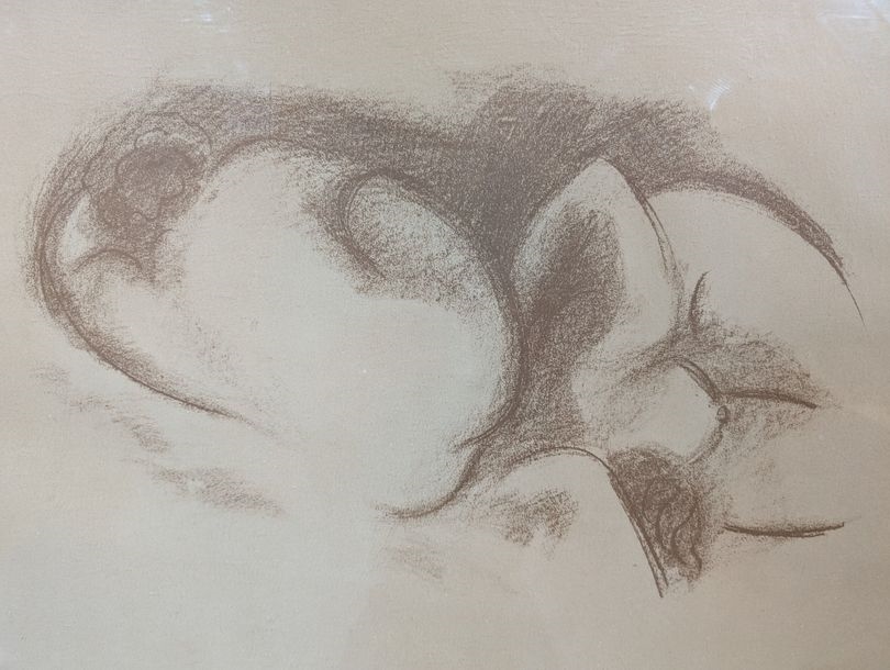 André Masson | Reclining Nude Back circa 1930 Lithograph printed in ...