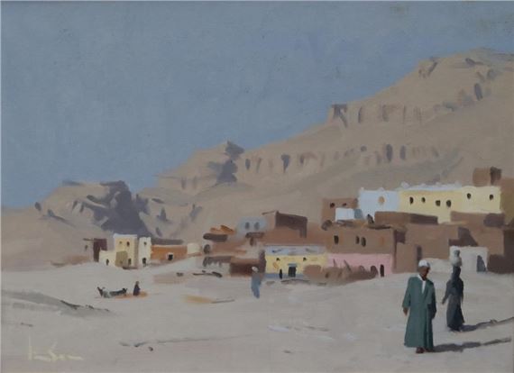 Graeme Inson | ON MY WAY TO VALLEY OF QUEENS, LUXOR | MutualArt