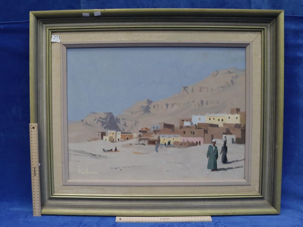 Graeme Inson | ON MY WAY TO VALLEY OF QUEENS, LUXOR | MutualArt