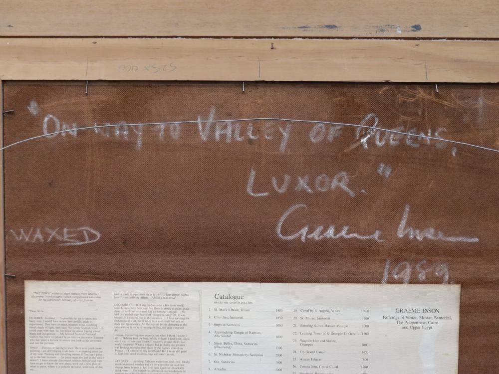 Graeme Inson | ON MY WAY TO VALLEY OF QUEENS, LUXOR | MutualArt