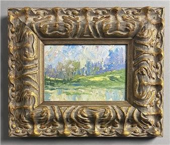Raymond Wilson King Impressionist Landscape - Raymond Wilson King