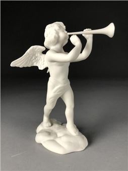 Edward M. Boehm Angel Signed by Helen Boehm - Edward Marshall Boehm