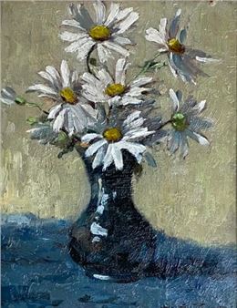 DUTILLEUX JEF Vase de fleurs - Jeff Dutilleux