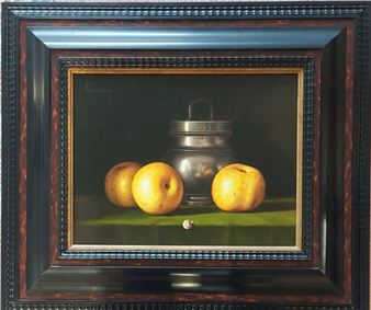 Still life with apples - Jean-Claude Chauray