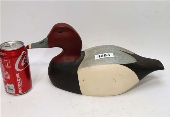 Cliff Simms | Bluebill Duck Decoy | MutualArt
