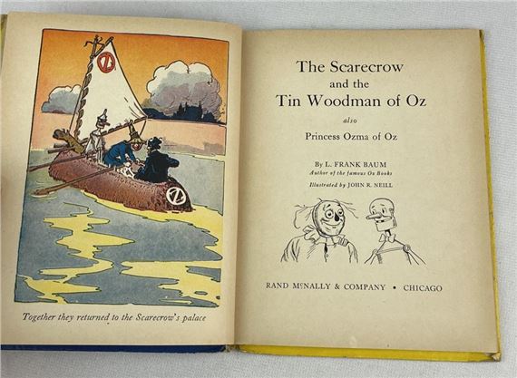 John R. Neill | 1939 The Scarecrow and The Tin Woodman of Oz also ...