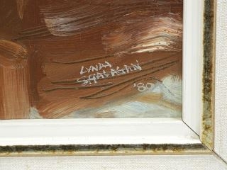 Artwork by Lynda Shalagan, Marina Kelowna, Made of Oil on Board