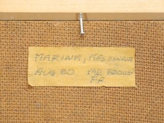 Artwork by Lynda Shalagan, Marina Kelowna, Made of Oil on Board