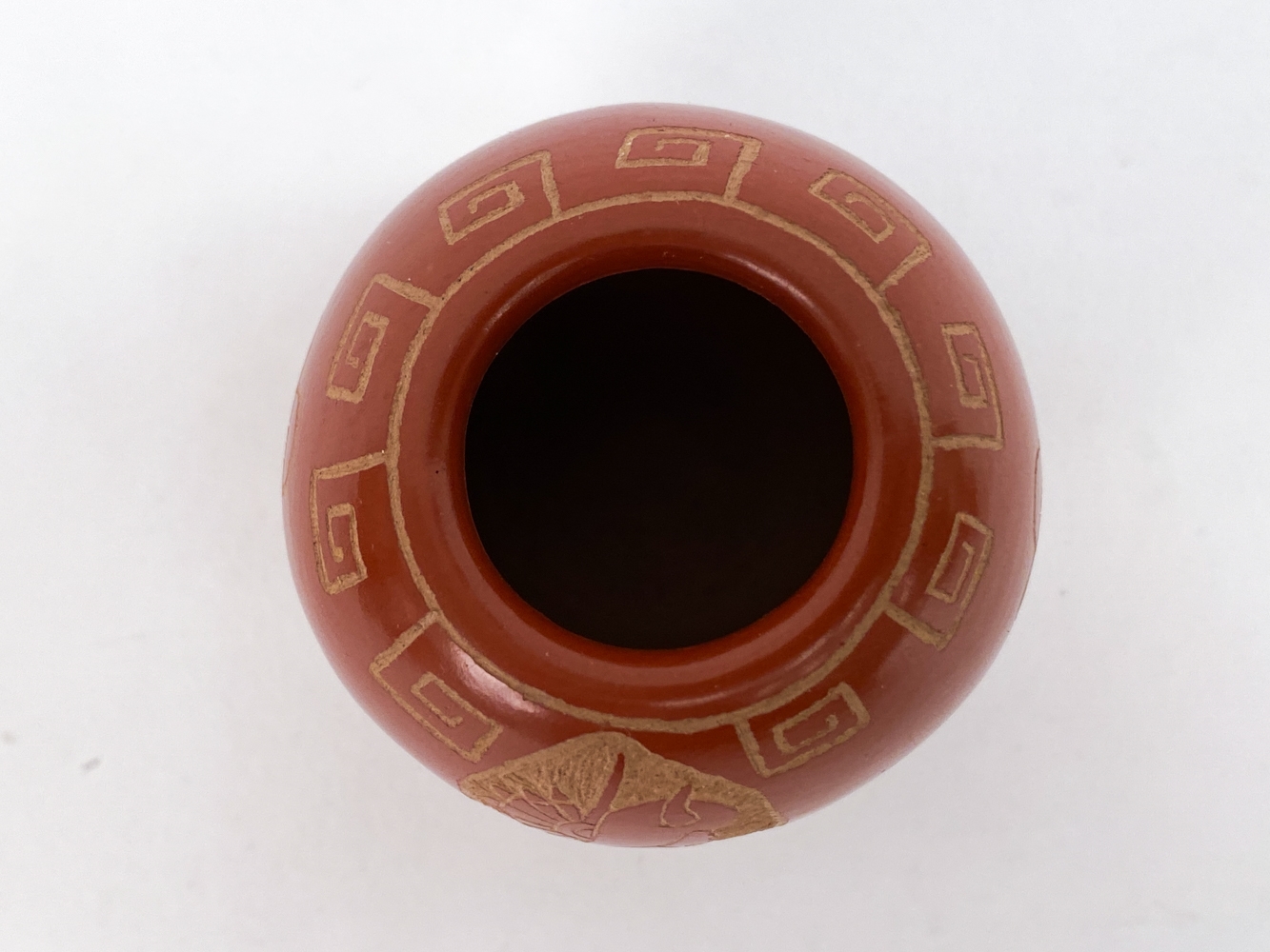 Artwork by Santa Clara Pueblo, 3) SAN ILDEFONSO & SANTA CLARA PUEBLO POTTERY, Made of POTTERY