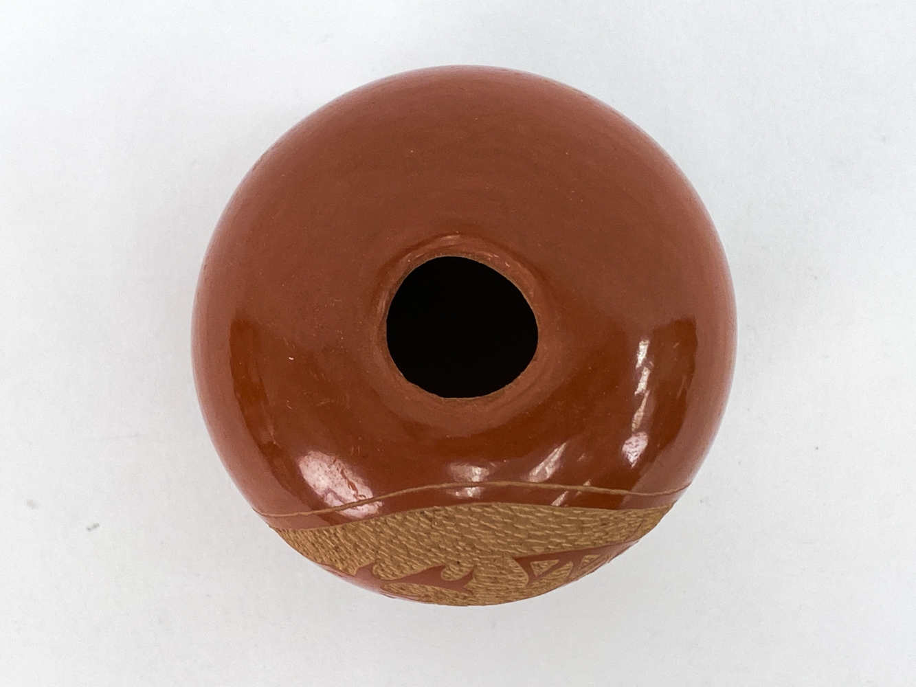 Artwork by Santa Clara Pueblo, 3) SAN ILDEFONSO & SANTA CLARA PUEBLO POTTERY, Made of POTTERY