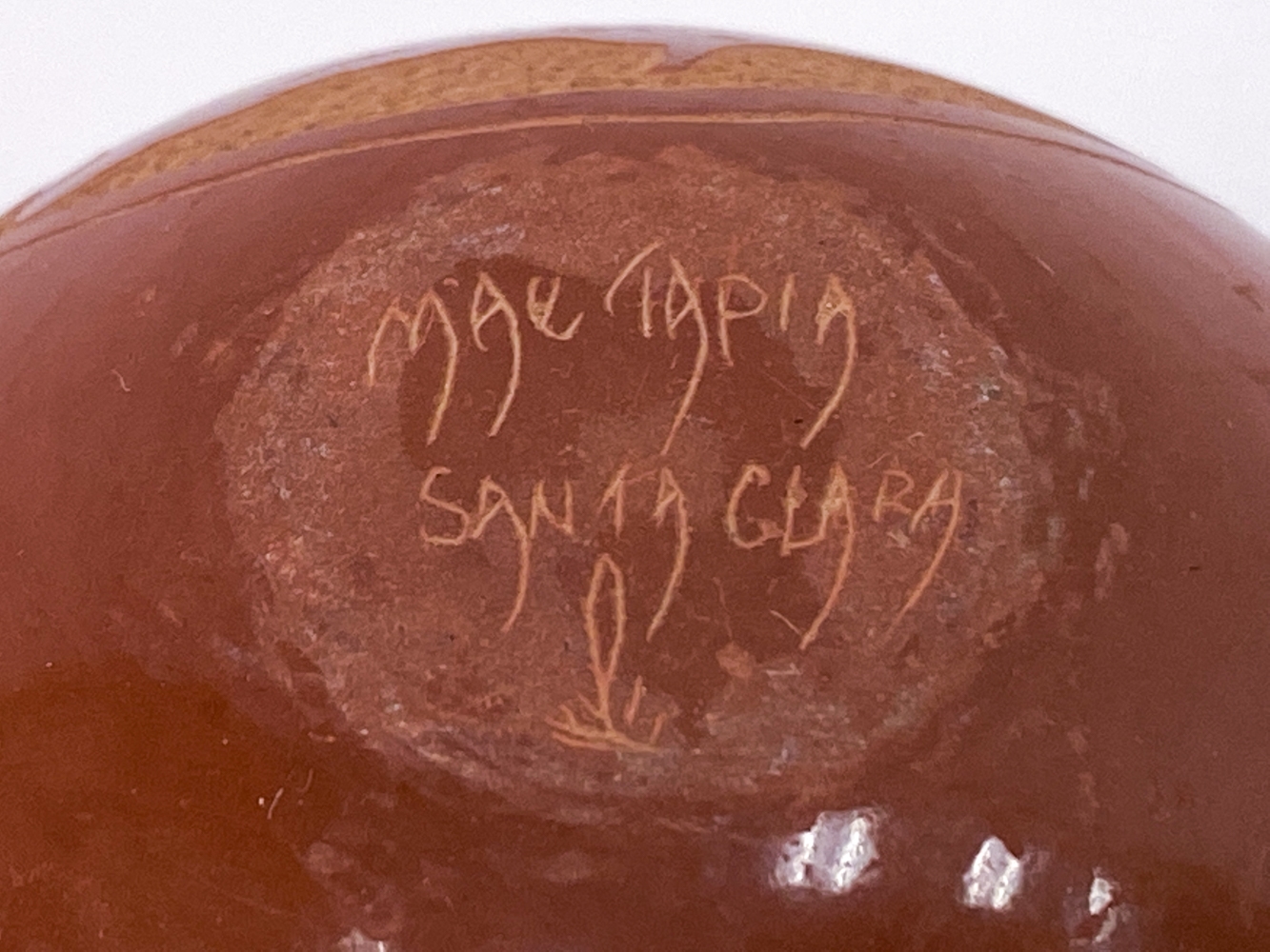 Artwork by Santa Clara Pueblo, 3) SAN ILDEFONSO & SANTA CLARA PUEBLO POTTERY, Made of POTTERY