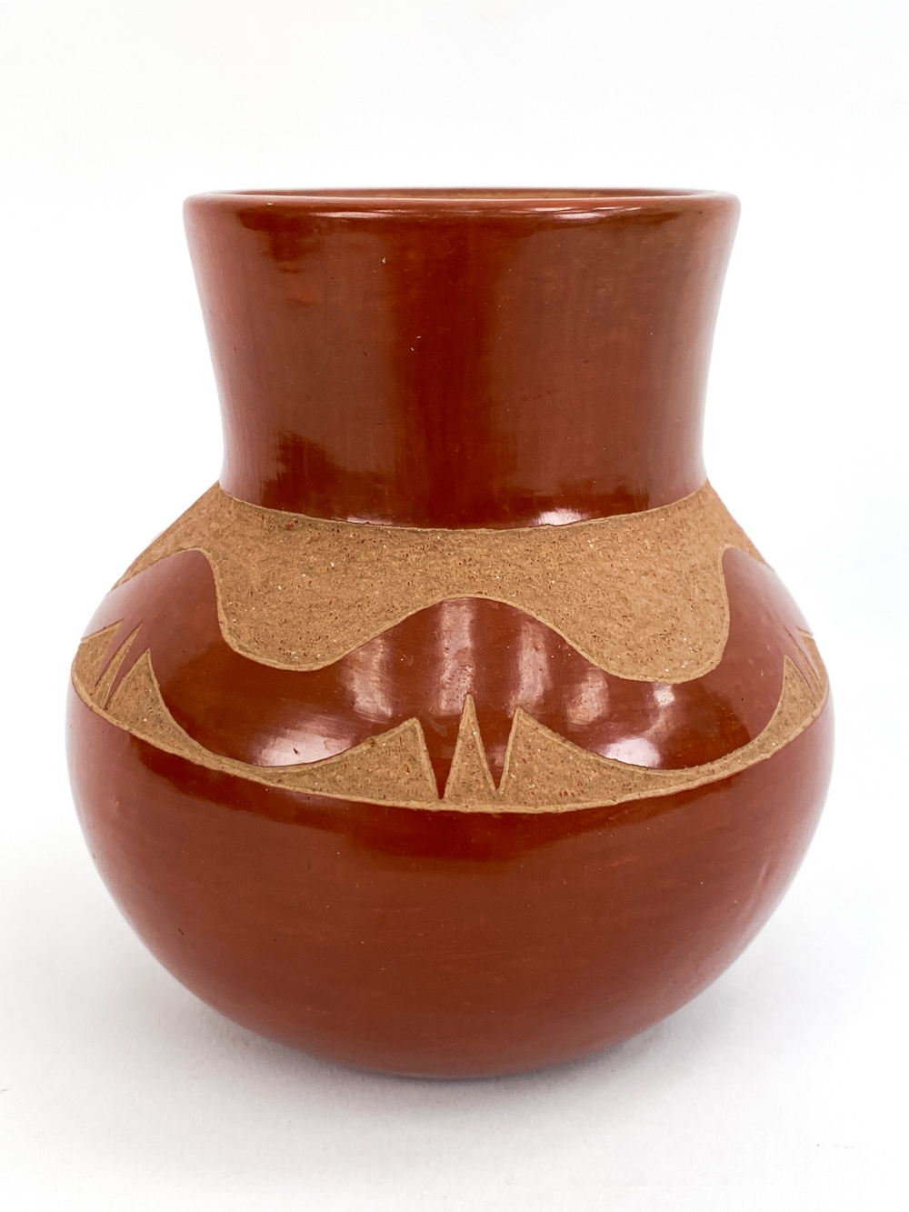 Artwork by Santa Clara Pueblo, 3) SAN ILDEFONSO & SANTA CLARA PUEBLO POTTERY, Made of POTTERY