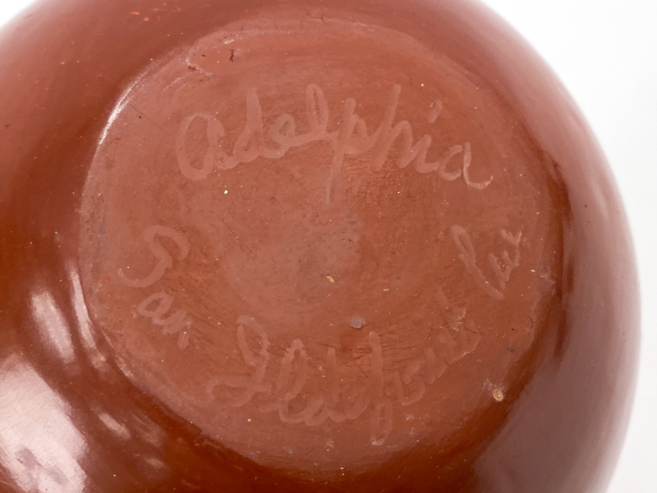 Artwork by Santa Clara Pueblo, 3) SAN ILDEFONSO & SANTA CLARA PUEBLO POTTERY, Made of POTTERY