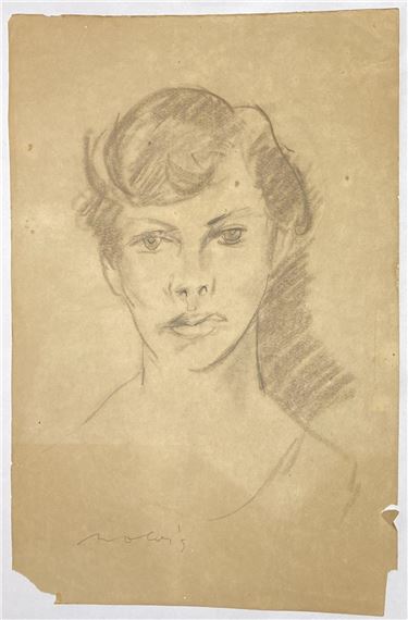 Portrait of a Young Woman by Jon Molvig