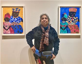 Nitza Tufiño Makes Her Debut at "Change Makers" Exhibition at Claire Oliver Gallery