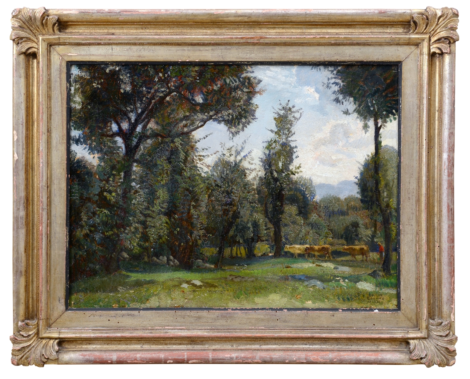 Artwork by Giulio Boetto, Summer, Made of oil on canvas