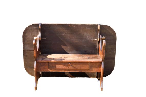 COUNTRY HUTCH TABLE